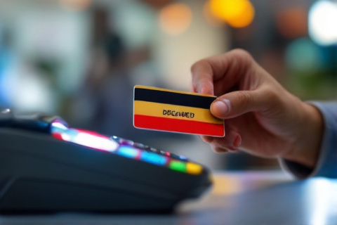 Bank card declined at a payment terminal, the problem agency accounts exist to solve