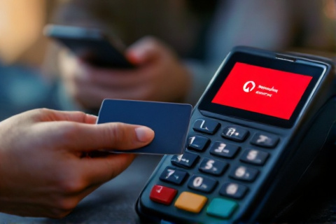 Turkish bank card declined at a payment terminal showing an error state